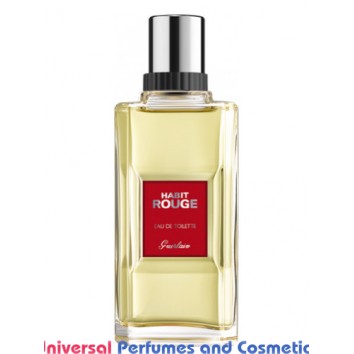 Our impression of Habit Rouge Eau de Toilette Guerlain for men Concentrated Premium Perfume Oil (151397) Luzi